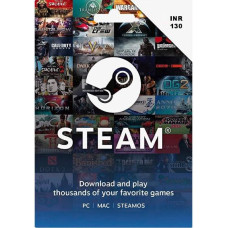 Steam Gift Card 130 INR INDIA