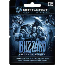 Blizzard Entertainment Battle.Net Gift Card £15 GBP UK Blizzard Entertainment Battle.Net Gift Card £15 GBP UK